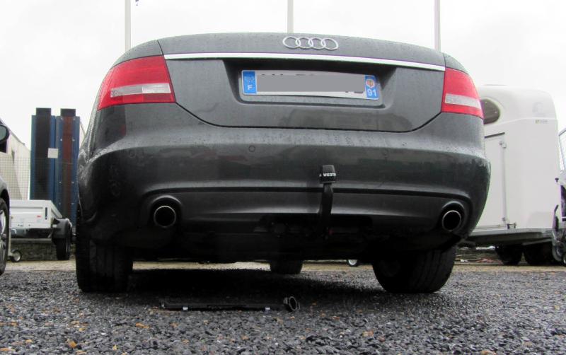 Montage attelage audi a6