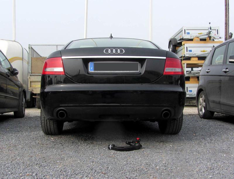 Montage attelage audi a6
