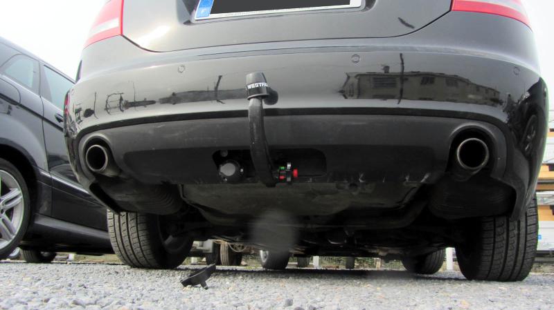 Montage attelage audi a6