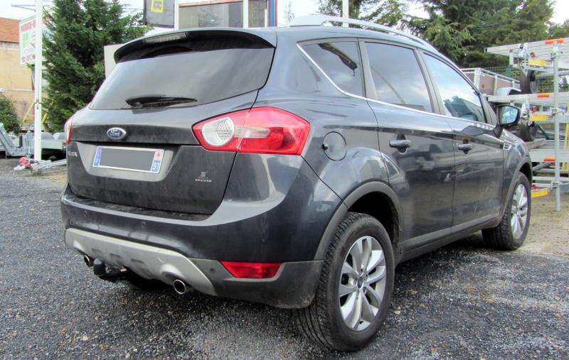 Montage attelage kuga