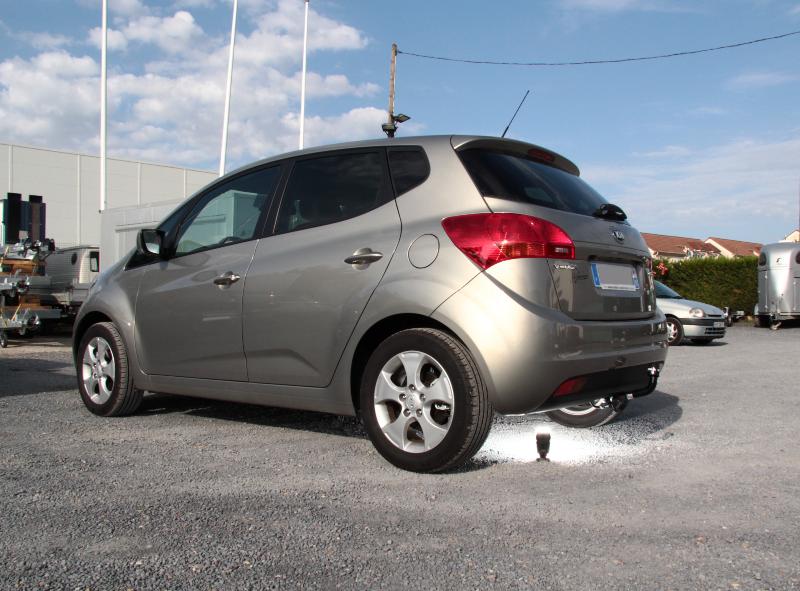 Montage attelage kia venga