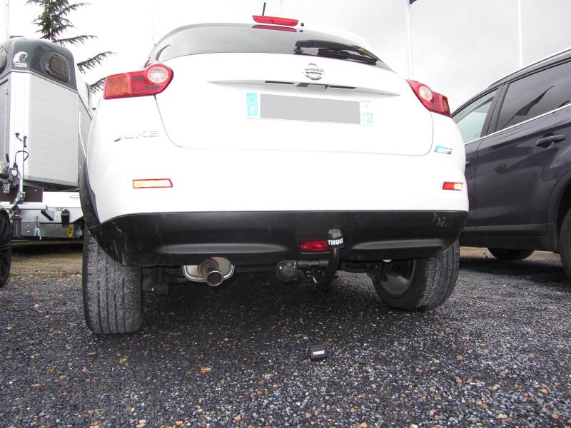 comment monter un attelage sur nissan juke