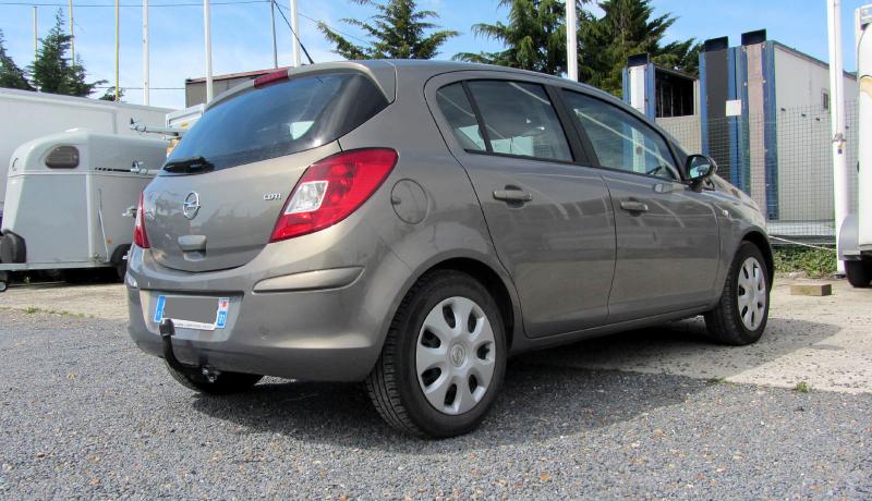 Montage attelage opel corsa d