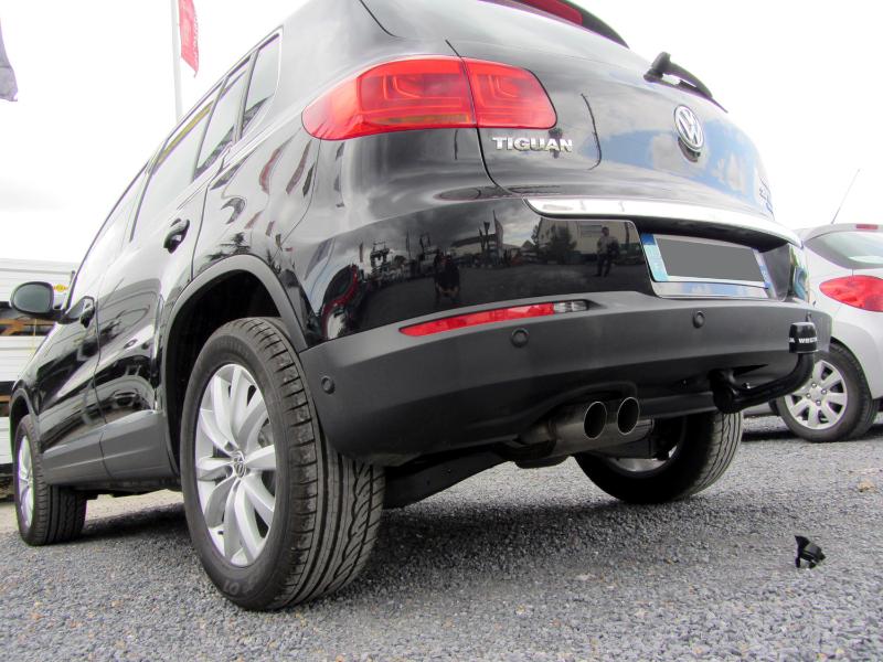 Montage attelage tiguan