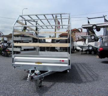 REMORQUE PLATEAU HUMBAUR HT 354121