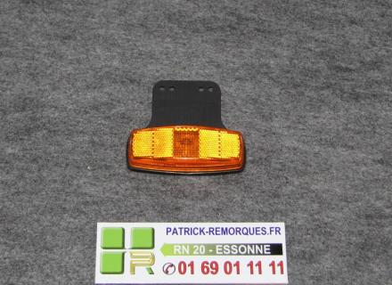 FEU DE POSITION ORANGE DE REMORQUE STARLUX 2207 + SUPPORT