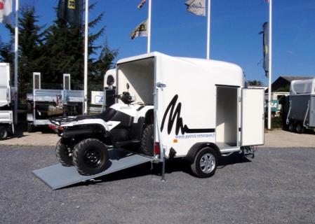 REMORQUE FERMÉE QUAD DEBON CARGO 1300