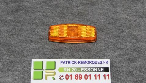 FEU DE POSITION ORANGE DE REMORQUE AJ-BA FL 80 3488