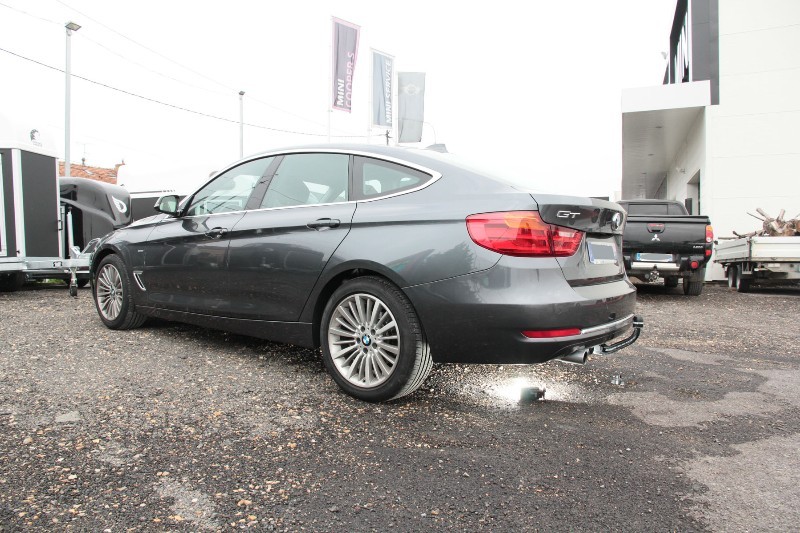 Attelage Démontable Pour BMW Série 3 F34 Gran Turismo (06.2013-02.2014) + Faisceau 7 Broches - Verrouillable, Traction 1950 Kg