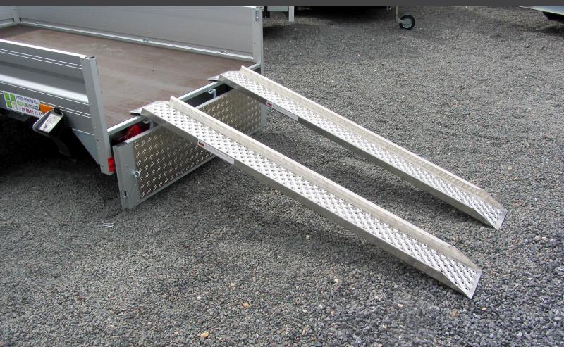 Paire de rampes de Montée aluminium 886656 de 2m50 - Latour Remorques