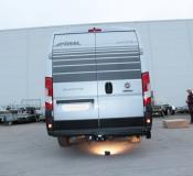 ATTELAGE FIAT DUCATO CAMPING CAR AMENAGE + BRAS PIVOTANT PORTE VELOS