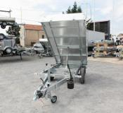 Remorque Benne Hydraulique ERDE EXPERT BE 150F