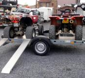 REMORQUE 2 QUADS HUMBAUR KFT 1300