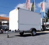 REMORQUE FERMÉE HUMBAUR 5192 plywood