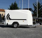 Remorque Fermée DEBON CARGO P2 BLANC