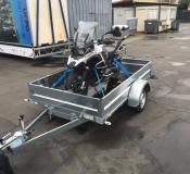 REMORQUE PLATEAU ET PORTE MOTO ERDE EXPERT PLM 150