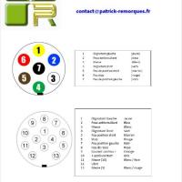 Adaptateur compact 13 / 7 plots - Feu Vert