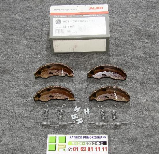 KIT FREIN ALKO 1635 / 1636 / 1636G / 1637