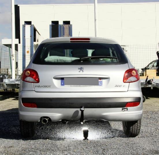 ATTELAGE PEUGEOT 206 +