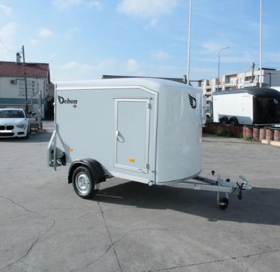 DEBON C255 PLYWOOD FOURGON 1 ESSIEU SANS FREINS ROUES EXTERIEURES + PORTE LATERALE