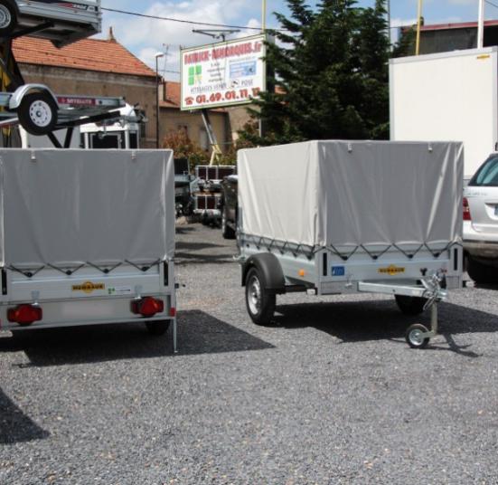 REMORQUE HUMBAUR 1576 HA 752113 KV
