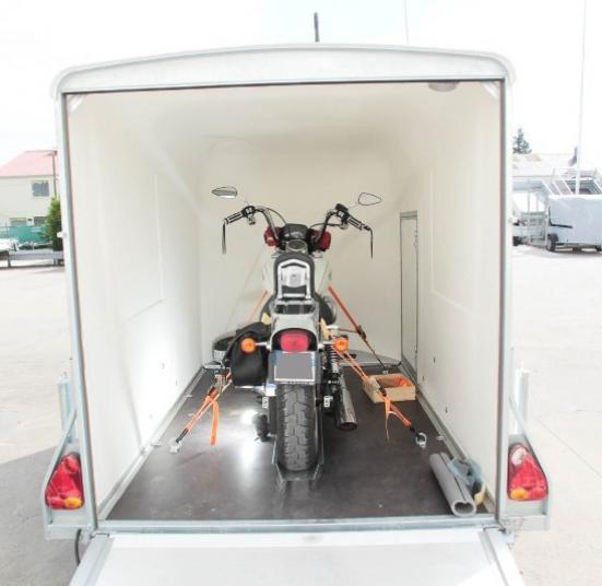 Remorque moto fermée DEBON CARGO P2