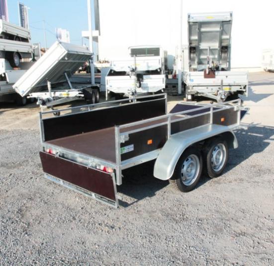Remorque Utilitaire ERDE EXPERT LC 252 F Bois