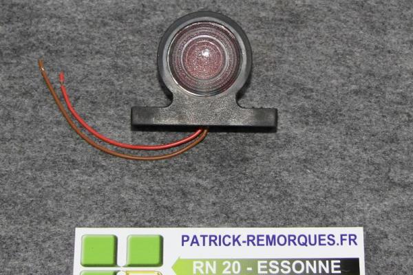 FEU DE GABARIT BICOLORE SUR PLATINE POUR REMORQUE 3424A