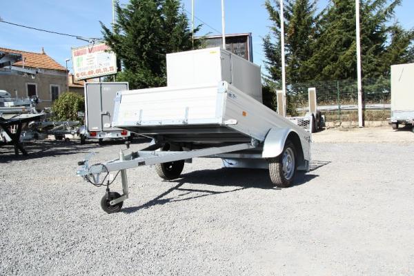 Remorque Utilitaire ERDE EXPERT LC 240 Alu