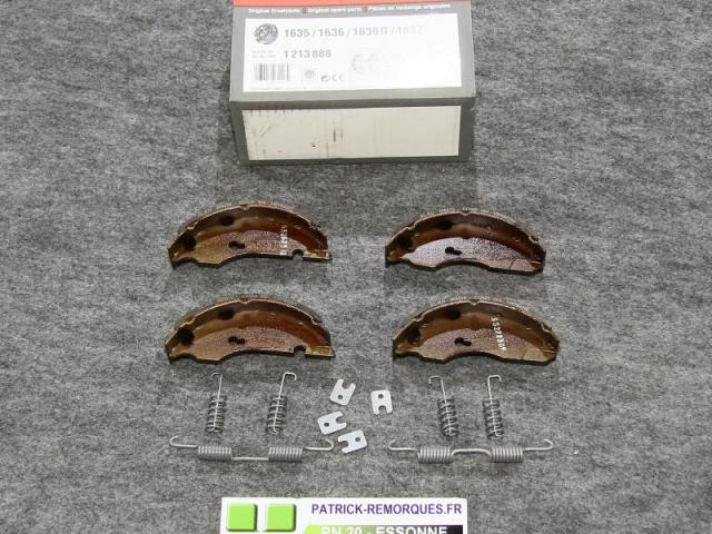 KIT FREIN ALKO 1635 / 1636 / 1636G / 1637