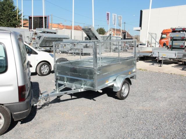 Remorque Utilitaire ERDE EXPERT LC 200 Galva