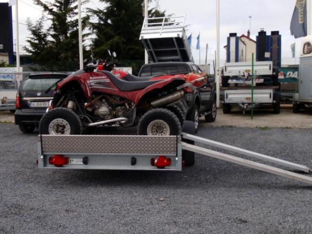 REMORQUE 2 QUADS HUMBAUR KFT 1300