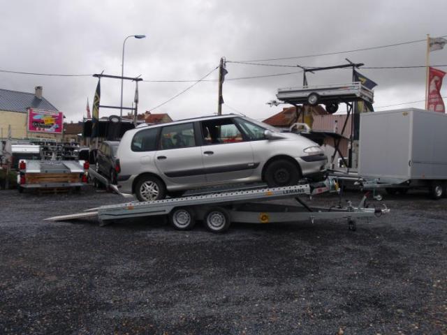 Remorque porte voiture HUMBAUR 4071 LEMANS 