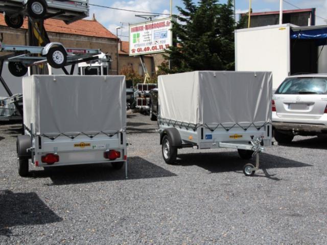 REMORQUE HUMBAUR 1576 HA 752113 KV