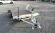 Remorque HUMBAUR HKT 4089 qui se pose au sol