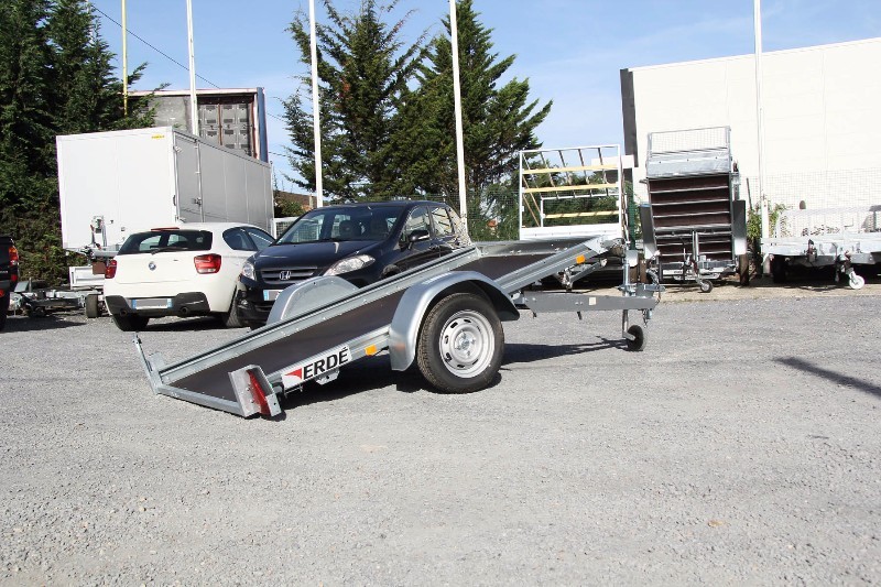 Remorque ERDE plateau PLM130 250x130 ptc 750kg - Équipement auto